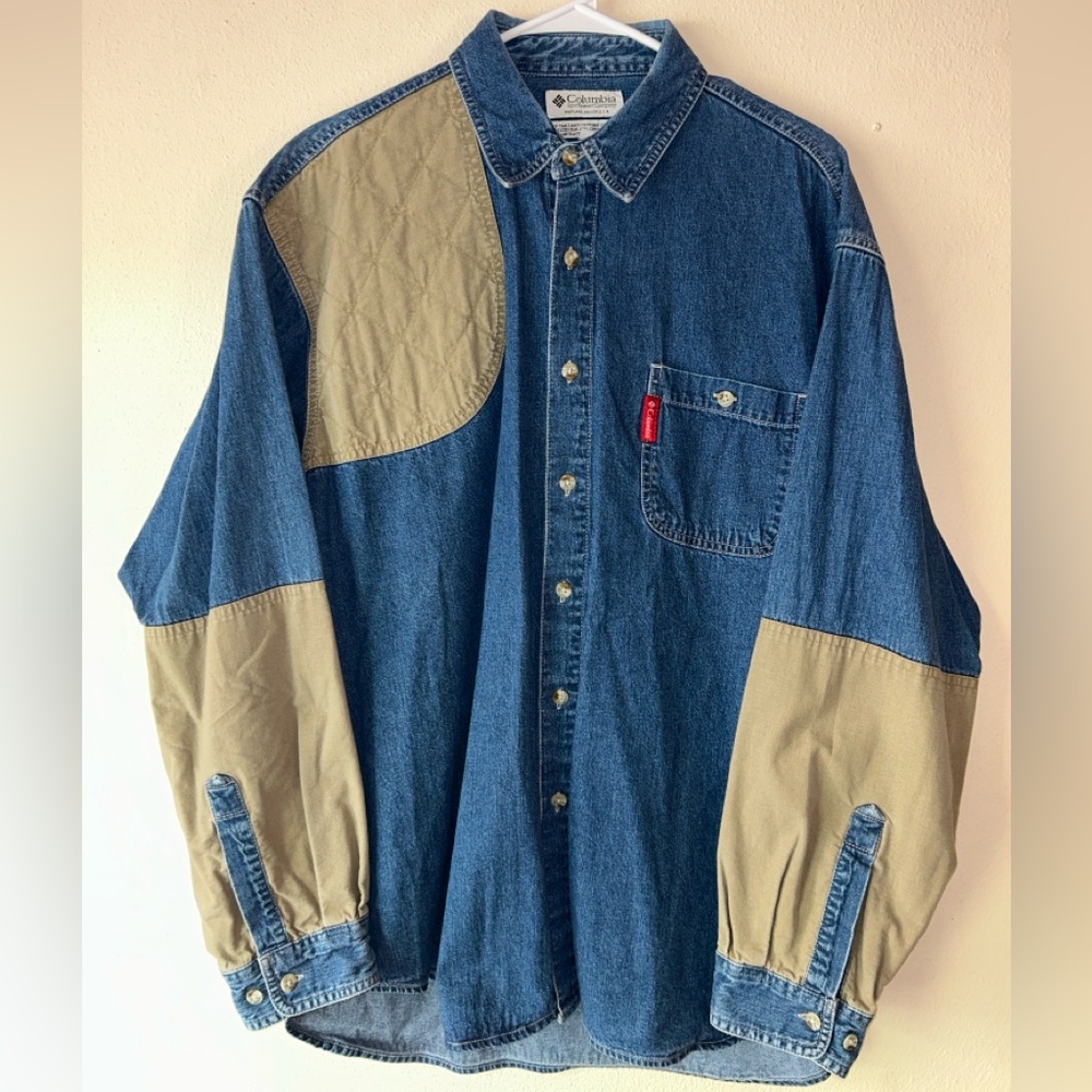Columbia Denim Outdoorsman shirt (L)